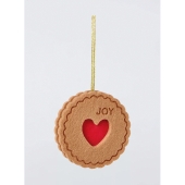 Heart Biscuit Bauble