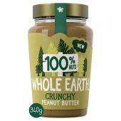 Whole Earth 100% Peanut Butter Crunchy