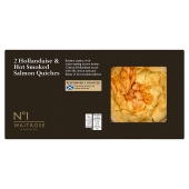 No.1 2 Hollandaise & Hot Smoked Salmon Quiches