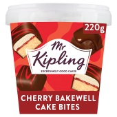 Mr Kipling Cherry Bakewell Cake Bites