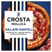 Crosta Mollica Salami Napoli Pizza