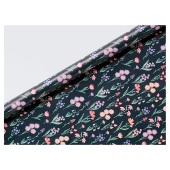 Dark Floral Rollwrap 3M