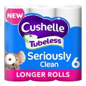 Cushelle Seriously Clean Tubeless 6 Roll