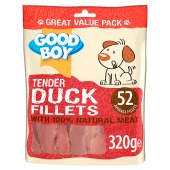 Good Boy Duck Fllets Dog Treats