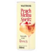 Waitrose Peach Melba Spritz
