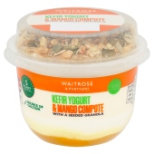 Waitrose Kefir Yogurt & Mango Compote with Seeded Granola