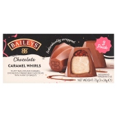 Baileys Chocolate Caramel Whirls