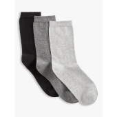 Womens Mono Cotton Socks 3PK