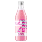 FIX8 Water Kefir Raspberry Lemonade Live Sparkling Soda