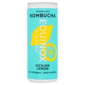 Equinox Organic Kombucha Sicilian Lemon