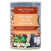 Waitrose 10 Bean Salad in Water