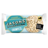 Jason's 6 Sourdough Crumpets