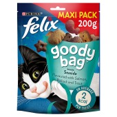 Felix Goody Bag Seaside Salmon, Pollock & Trout Cat Treats