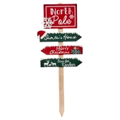 North Pole! Santa's Sign