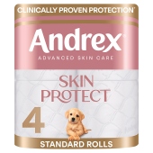 Andrex Skin Protect Toilet 4 Roll