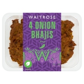 Waitrose 4 Onion Bhajis