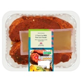 Waitrose BBQ 2 Thick Cut Pork Loin Steaks