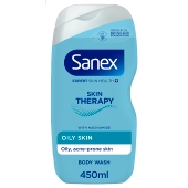 Sanex Skin Therapy Oily Skin Shower Gel Body Wash