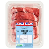 Waitrose Free Range British Pork Hampshire Breed Shoulder Joint