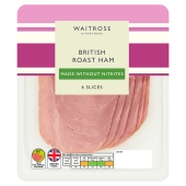 Waitrose British Roast Ham Made Without Nitrites