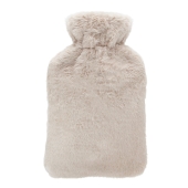 Cassandra Premium Hot Water Bottle & Cover Set, Putty