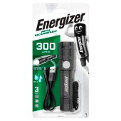 Energizer 300 Lumen Rechargeable Metal Torch