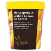 No.1 Mascarpone & Sicilian Lemon Ice Cream