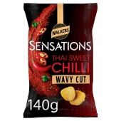 Walkers Sensations Thai Sweet Chilli Wavy Cut
