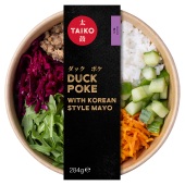 Taiko Duck Poke with Korean Style Mayo