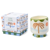 Paddywax A Dopo Ceramic Candle, Lush Palms, 226g