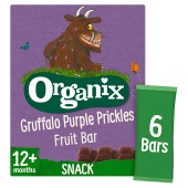 Organix Gruffalo Purple Prickles Blackcurrant Fruit Bars