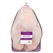 Waitrose Frozen Medium Basted Turkey Crown
