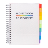 Pukka Pads B5 White Project Book 10 Divider