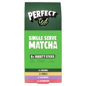 PerfectTed Single Serve Matcha Powder 8x Variety Sticks