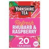 Yorkshire Tea Refresh Rhubarb & Raspberry 20s