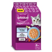 Whiskas Superfoods Fish in Jelly