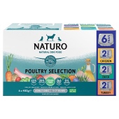 Naturo Adult Dog Grain Free Poultry Selection Trays