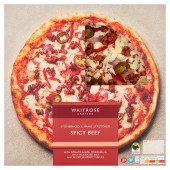 Waitrose Spicy Beef Stonebaked Pizza
