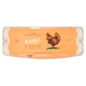 Range Farm 12 Large Free Range Hen Eggs