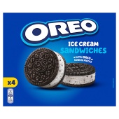 Oreo Sandwiches with Cookie Pieces