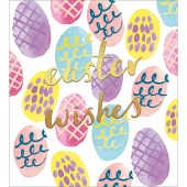 Happy Easter Eggs Card