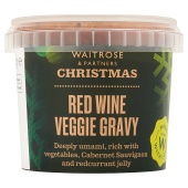 Waitrose Red Wine Veggie Gravy