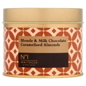 No.1 Blonde and Milk Chocolate Caramelised Almonds