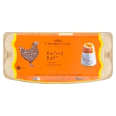 Clarence Court Burford Buff 10 Medium Eggs