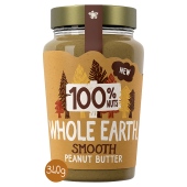 Whole Earth 100% Peanut Butter Smooth