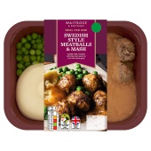 Waitrose Swedish Style Meatballs & Mash