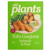 all plants Tofu Goujons Spinach & Peas