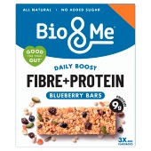 Bio&Me Daily Boost Fibre + Protein Blueberry Bars