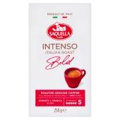 Saquella Intenso Italian Roast Ground Coffee
