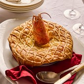 Rick Stein's Lobster & King Prawn Velouté Pie